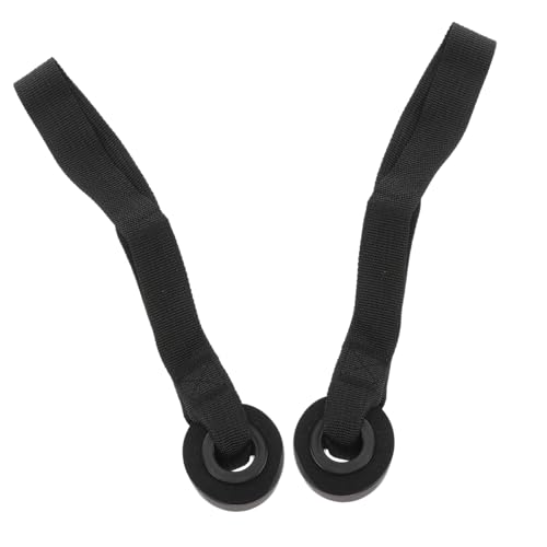 TOBBOMEY 2個 用ドアアンカー 弾性トレーニングストラップ 耐久性 製 玄関扉用引っ掛けプ ストレス軽減ギアの必需品